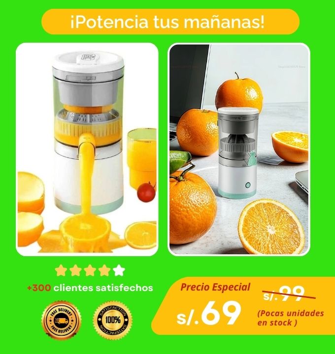Exprimidor Eléctrico de Frutas